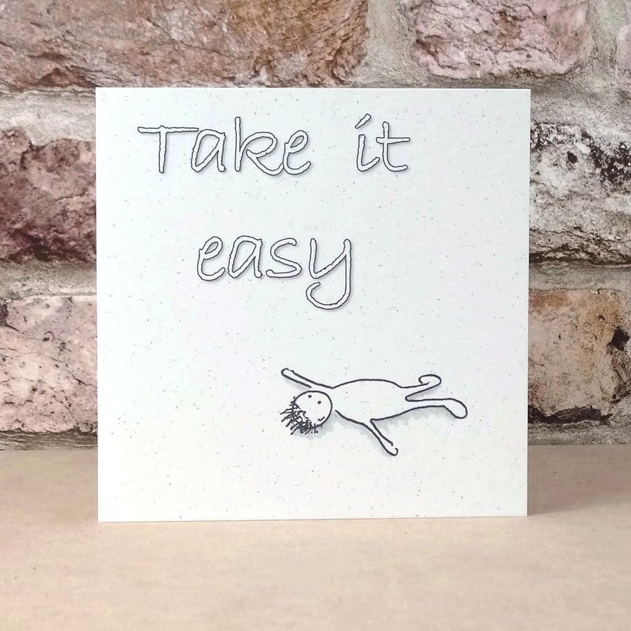 Fathers Day Card Take It Easy