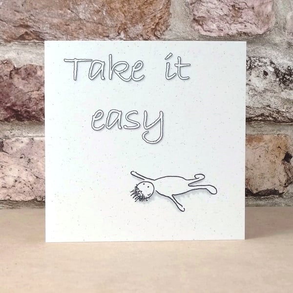 Fathers Day Card Take It Easy