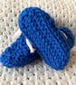 Tootsie Booties 100% Wool Cobalt Blue - Image 3