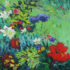 Fine Art Card Vibrant Spring Garden