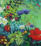 Fine Art Card Vibrant Spring Garden