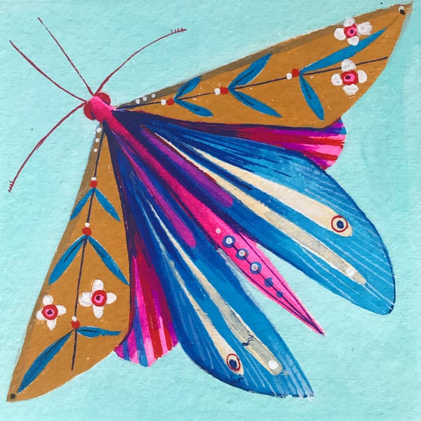 Original Painting - Flutter 4