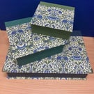 Liberty Boxes in Loden fabric design