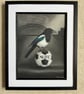 Newcastle FC Magpie Art print A3 - Folksy