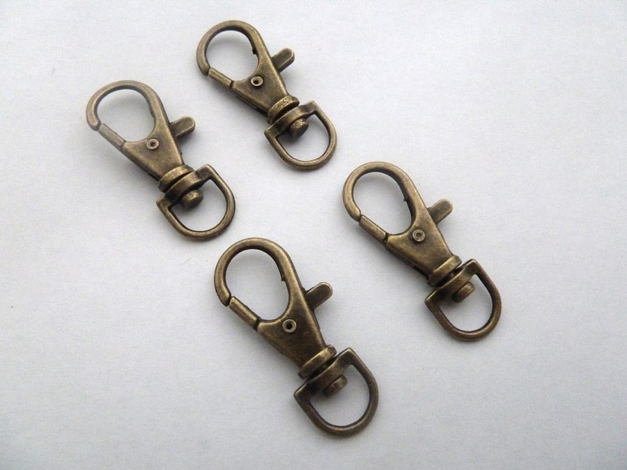 bronze lobster clasps