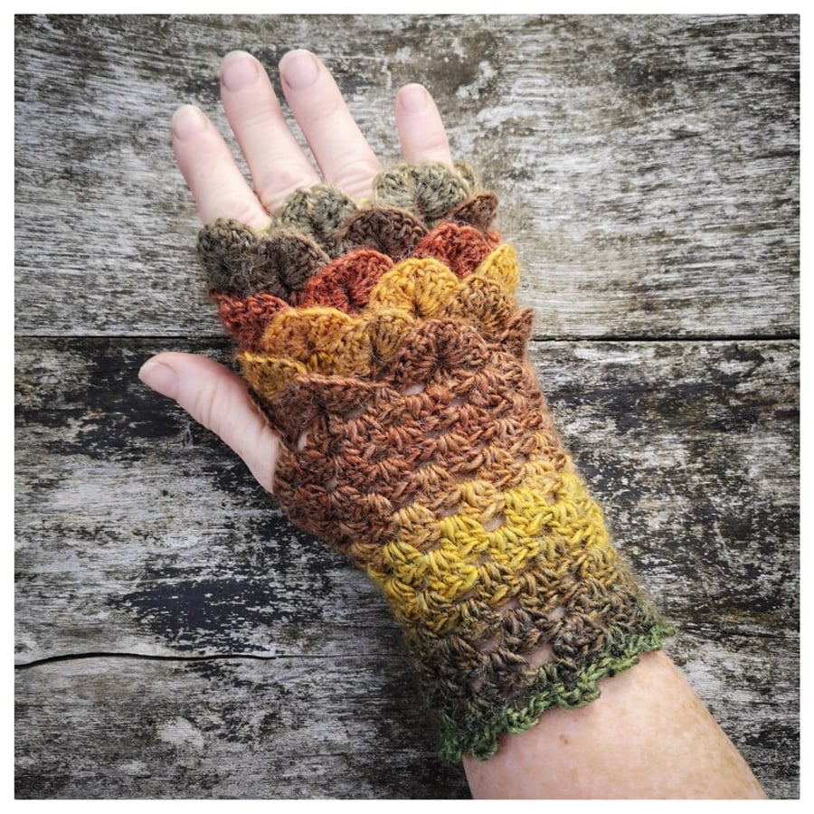 Dragon Scale Gloves 