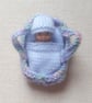 KNITTING PATTERN PDF Little Baby in a Basket - Image 1