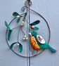 Robin and Mistletoe Ring Hanger - Image 1