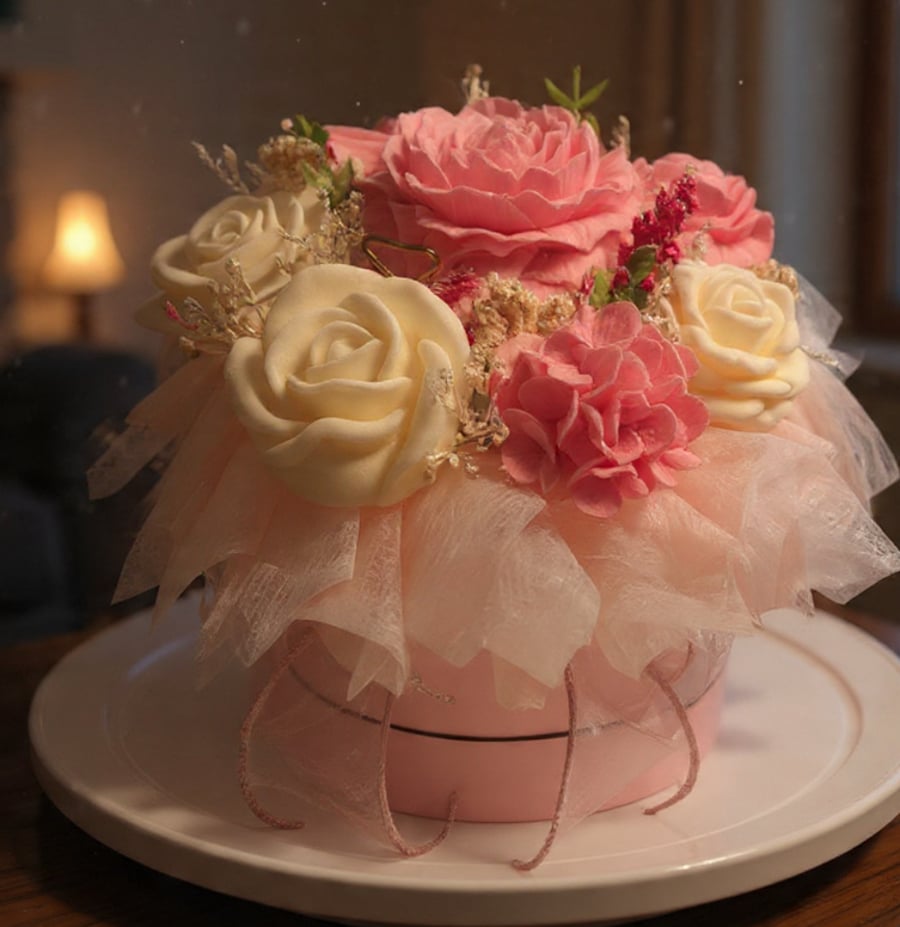 Handcrafted wax melts bouquet perfect as a gift for any occasion 