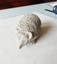 Hedgehog Ceramic Ornament - Handmade - Image 10