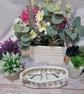 Glasses or trinket basket, hand crocheted  - Image 3