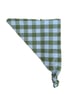 Gingham headscarf - green - Image 2