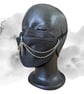 Three point silver spike mask chain - Image 2