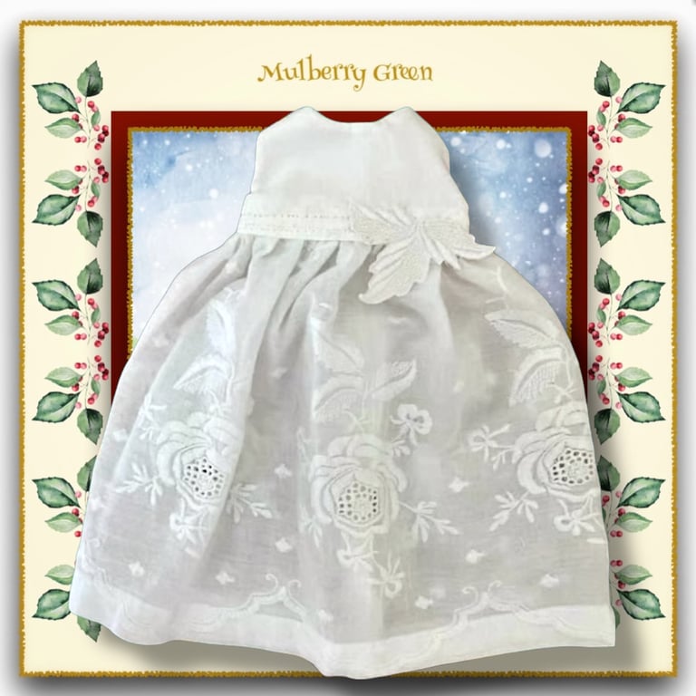 Embroidered Muslin Nightdress