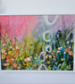 'In the evening light' Original mixed medium painting  - Image 2
