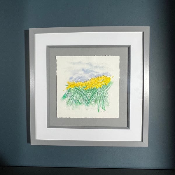 Field of Gold Embroidery Painting Gift