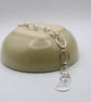 Silver Link Bracelet, Oval links. - Image 2