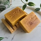 TUMERIC & ORANGE GOATS MILK SOAP 130G