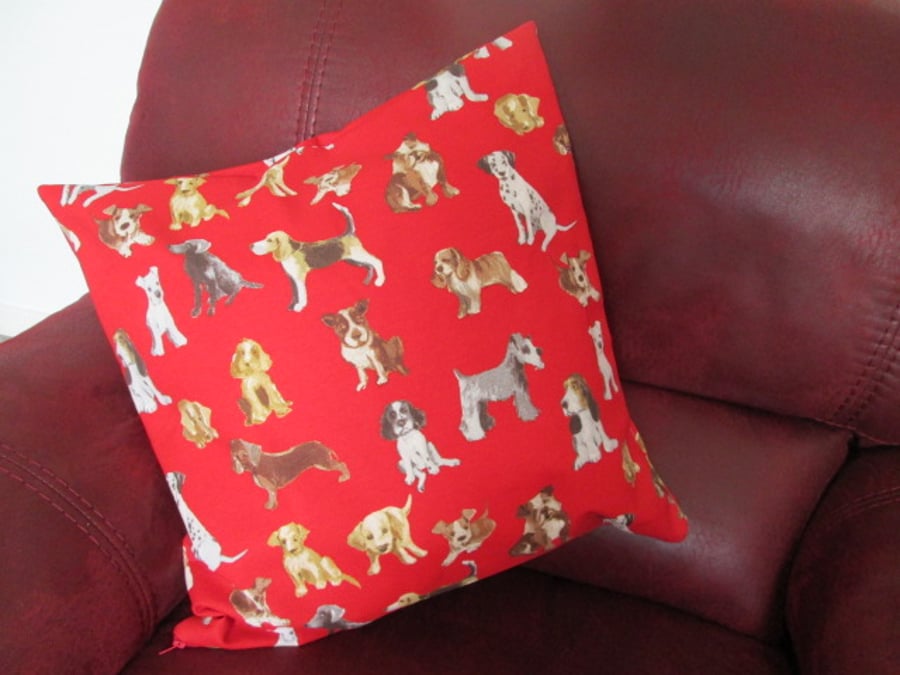 Dogs Cushion Cover 
