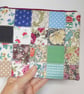 Patchwork make up bag large size pouch - Image 2