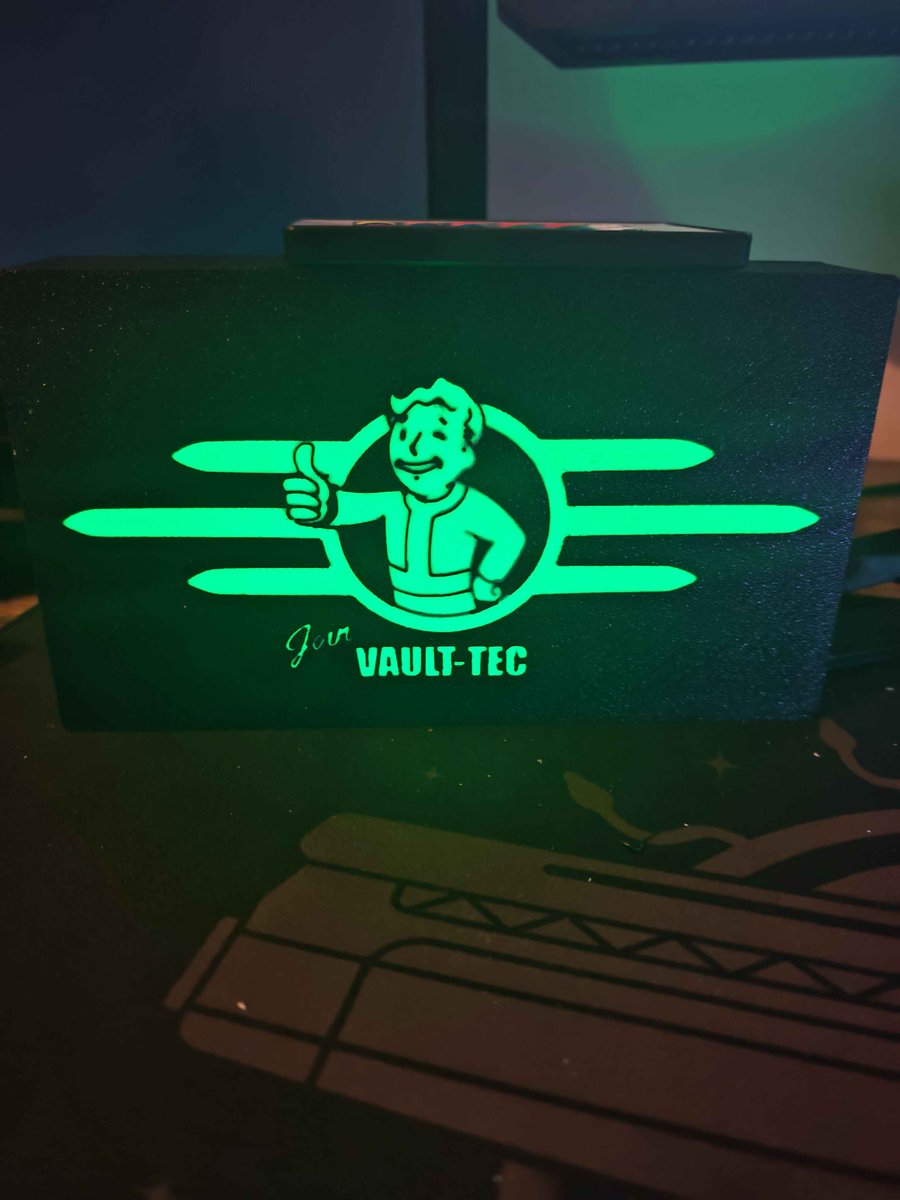 Fallout Vault tec lightbox