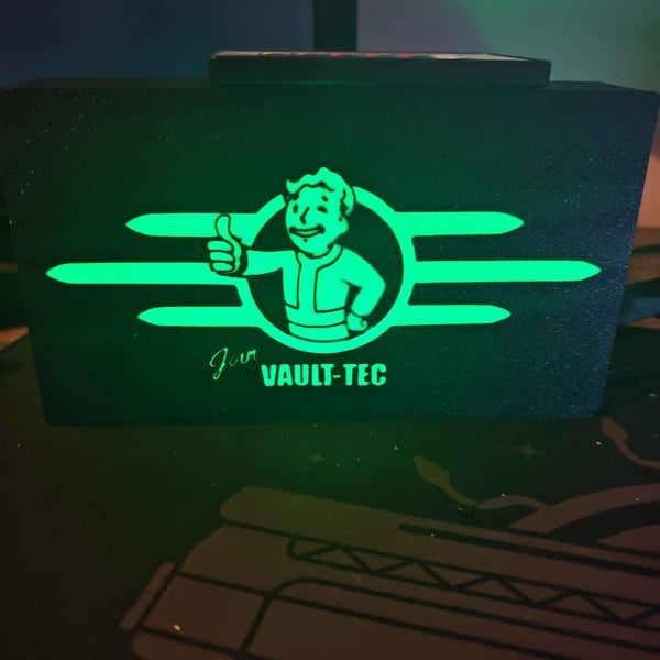 Fallout Vault tec lightbox