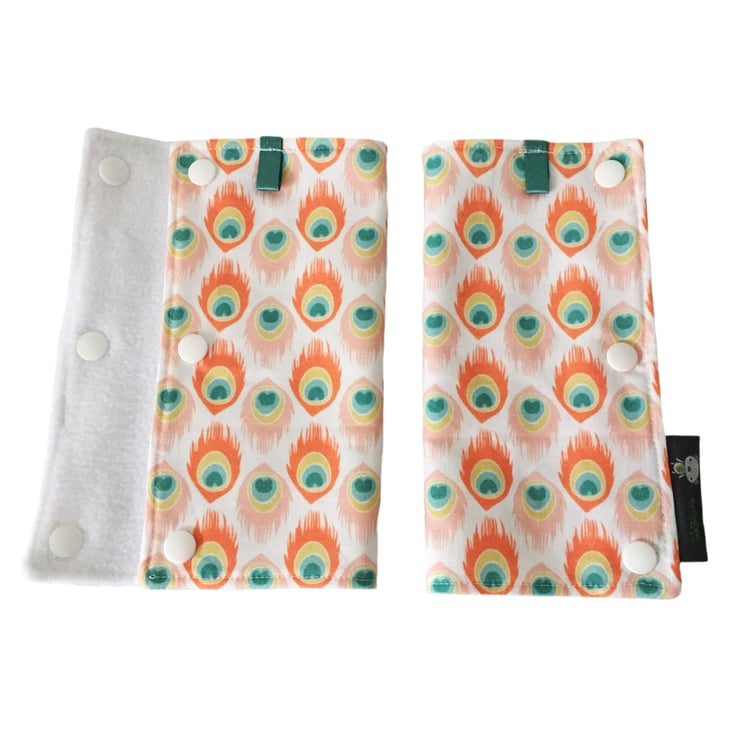 ERGO BABY CARRIER Drool Pads TEETHING PADS Stra... Folksy