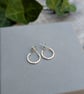 Sterling Silver Small Smooth Hoop Earrings – JBJ1105