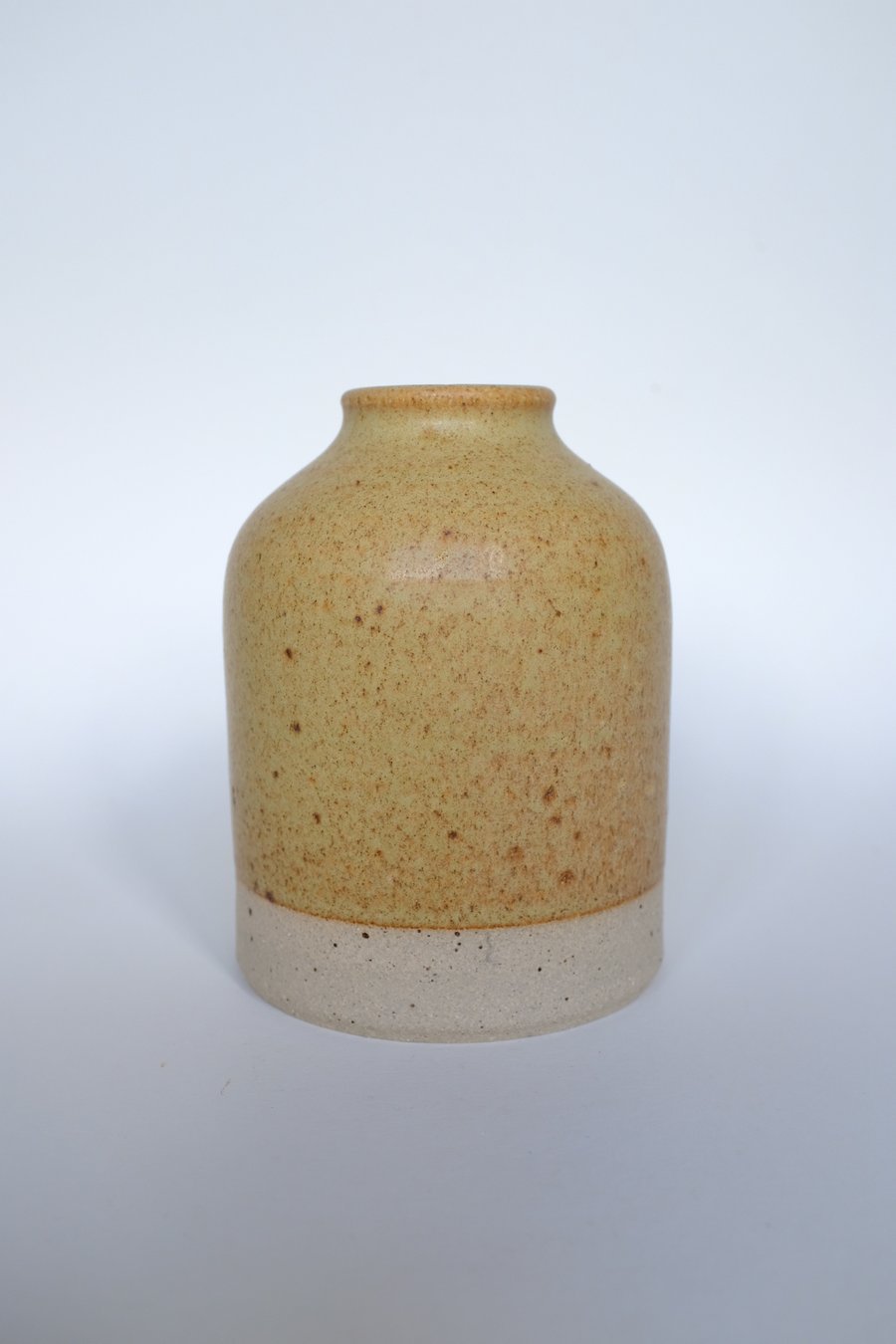 Yellow Stoneware Bottle II