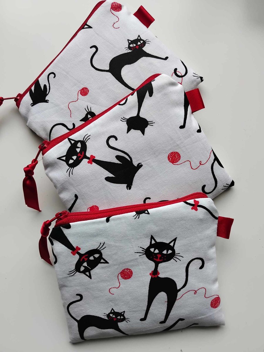 SALE Cats  Coin Purse