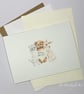 Welcome Little One – Baby Animal Card -  Blank Card - Newborn - Image 5