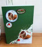 Christmas Card. Woodland Bunny and Robin Christmas Card. - Image 3