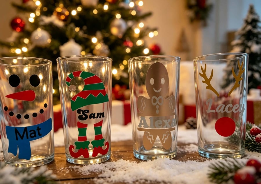 Personalised glasses 