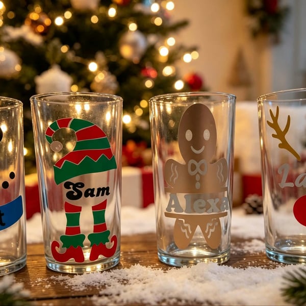 Personalised glasses 