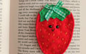 Wool blend felt bookmarks