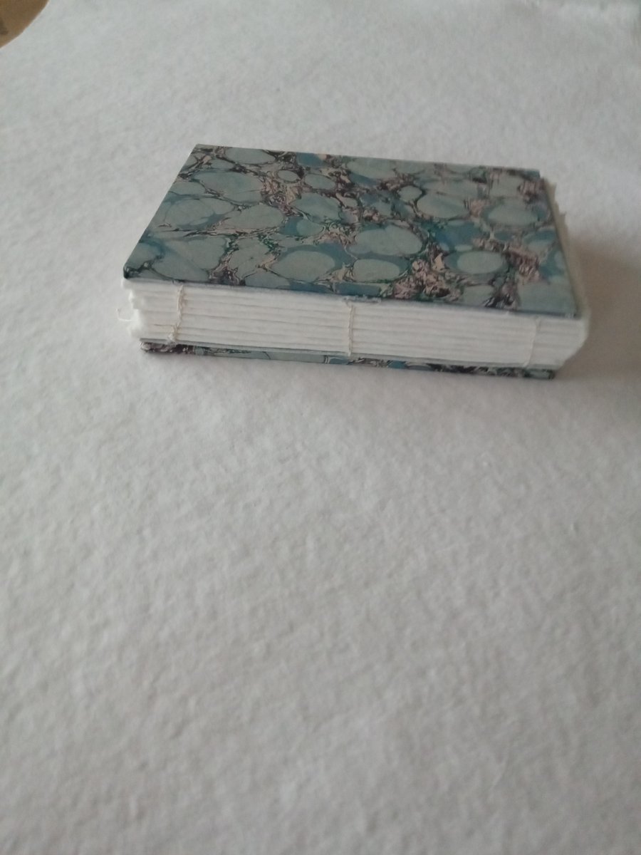 Watercolour sketchbook A6 portrait hand torn cotton rag paper