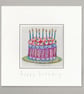 Strawberry Cake Birthday Card - Image 2