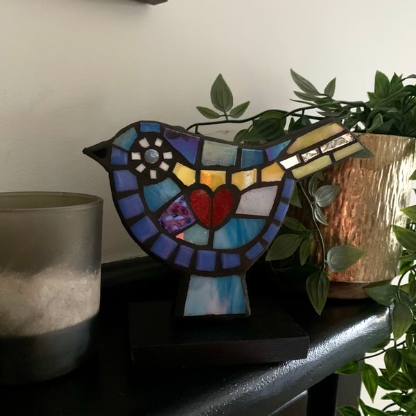 Available now! Mosaic Bird, Mosaic Art, Bird Lover, Bird Gift