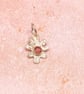 Tourmaline Flower Pendant Handmade  - Image 2
