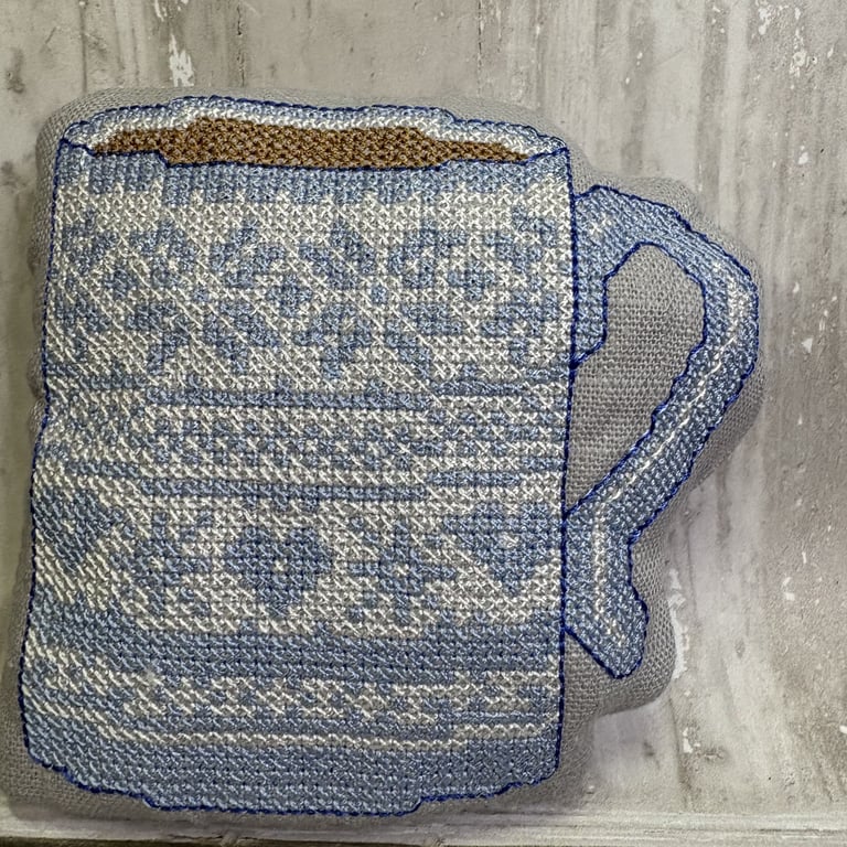 Winter Bowl Filler - Christmas Mug by Carolee Crafts SY 0028