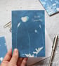 Sympathy Card Cyanotype Poppy Designed By CottageRts