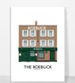 ROEBUCK PUB, Richmond Hill, A4 Print - Image 1