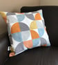 Retro looking cushion cover only in retro colours, 45cm x 45cm, - Image 2