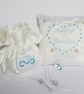 Personalised Wedding Ring Cushion - Image 5
