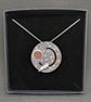 Sterling silver rocket pendant, Silver space jewellery, Moving jewellery  - Image 7