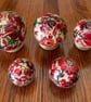 Set of 5 Wooden Minature Toadstools  - Image 2