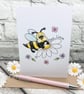 Bee..lieve Bee Card - Birthday Card - Blank Bee Card - Image 2