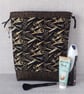 Project bag, drawstring bag, scissors design - Image 7