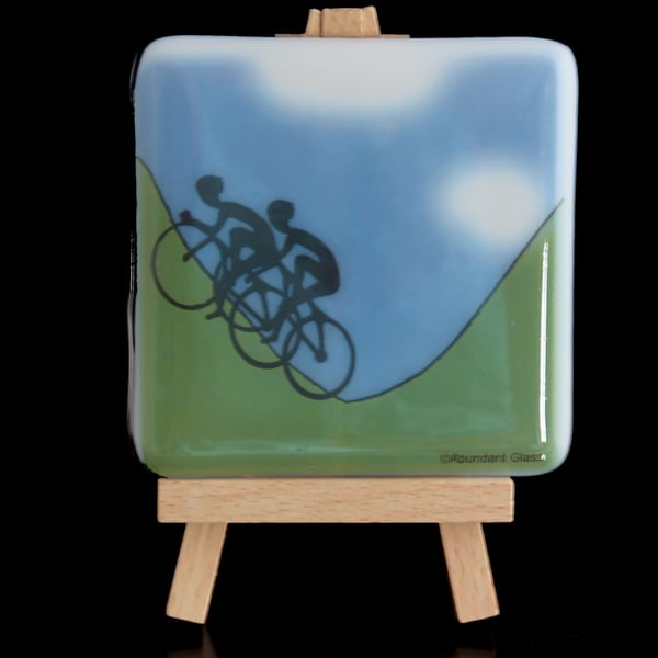  Cyclist Coaster - Inspired by Tour de France coming to Yorkshire