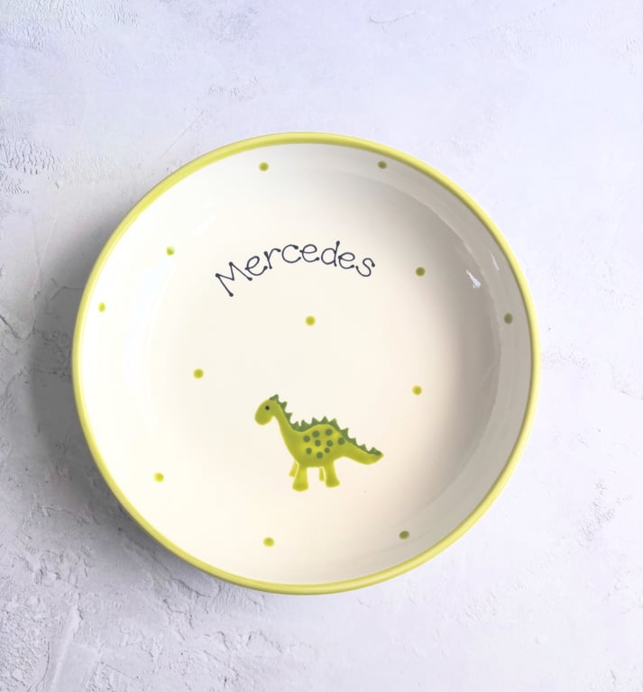 Personalised Dinosaur Pasta Rice Bowl